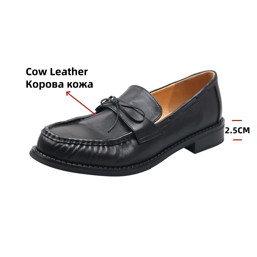 FEDONAS 2025 Suede Round Toe Med Heel Spring Shoes Fashion Dating Loafers Women Pumps Retro Comfort Casual Shoes Pumps
