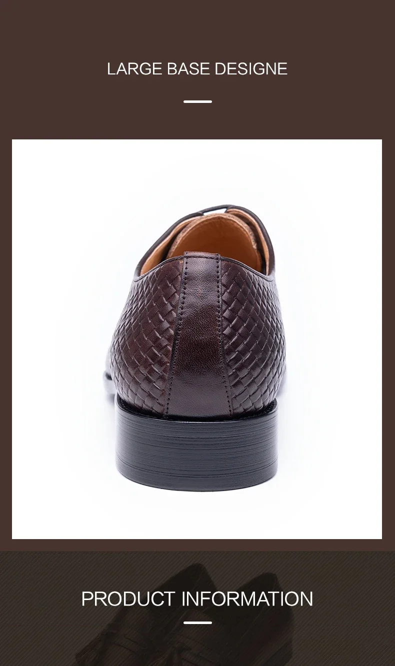 Men's Italian Oxford Pointed Toe Grid Pattern Dress Shoes Luxury Wedding | Chaussures Homme de Luxe | 명품신발 | Sapatos Masculinos