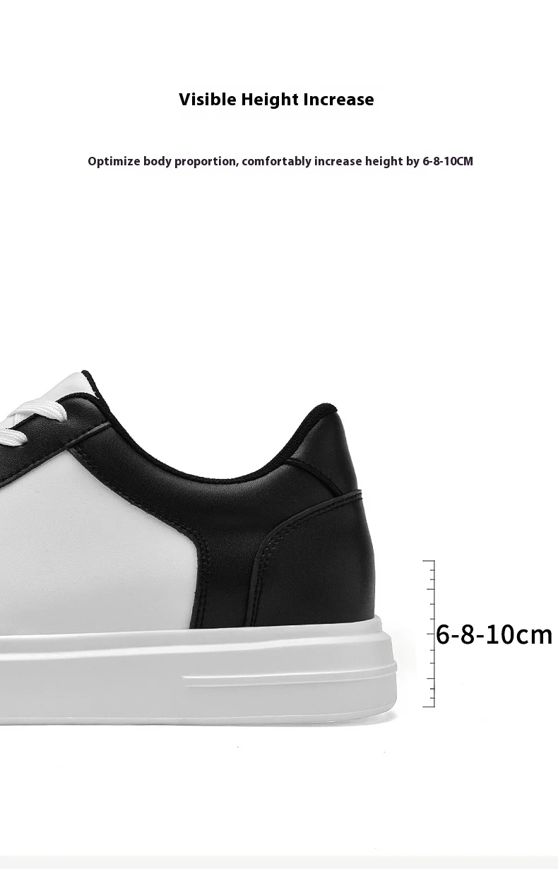 Men Sneakers Elevator Shoes Women Breathable Sports Casual Board Shoes Comfortable Platform Hidden Inner Heightening Shoes 8cm