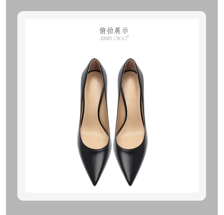 Heels for Women Luxury Matte Black Women's High Heels Shoes Dress Pumps Sexy Party Pointed Toe Stilettos Prom Ladies Shoes Women