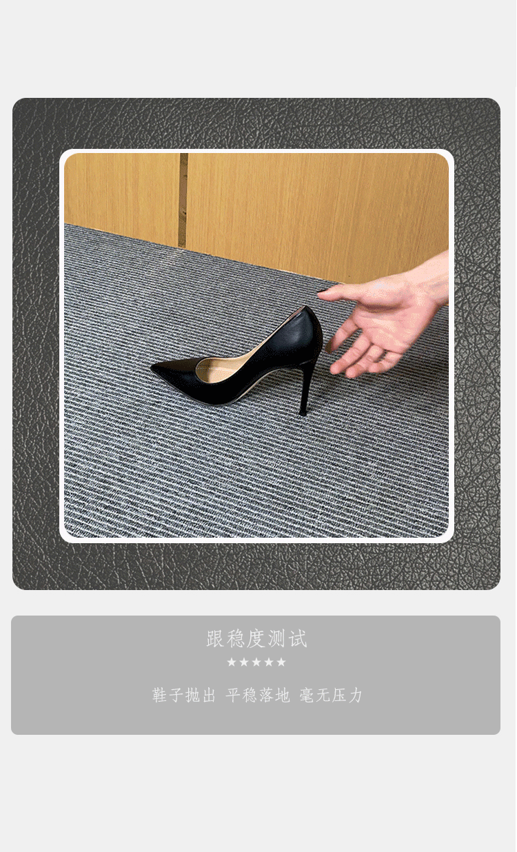 Heels for Women Luxury Matte Black Women's High Heels Shoes Dress Pumps Sexy Party Pointed Toe Stilettos Prom Ladies Shoes Women