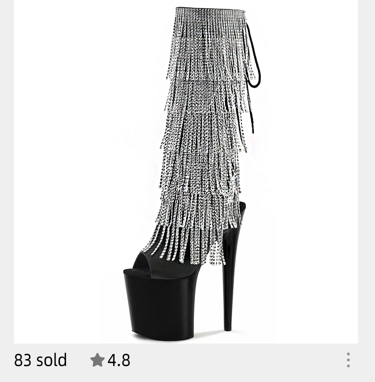 8Inch High Heels Lace Up Pole Dance Exotic Dancer Sexy gladiator Gothic 20cm Stiletto Heels Lace Up Over The Knee Boots Platform
