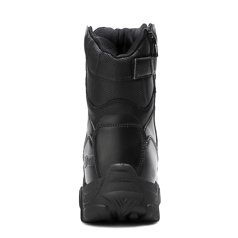 Leather Combat Man Tactical Boots Waterproof Field Training Safety ShoesHigh Cut Breathable Boots Men Shoes