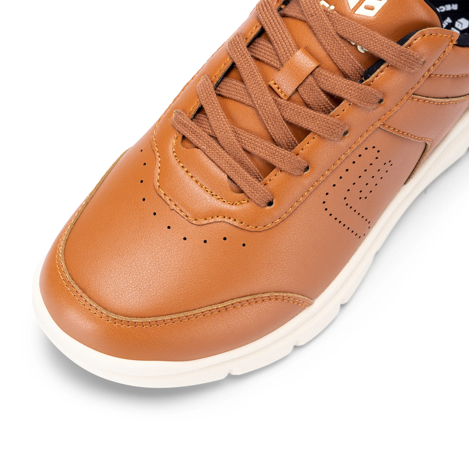 FitVille Men's Casual Leather Shoes Wide Width Walking Shoes Outdoor Lightweight for Swollen Feet Relieve Foot Pain