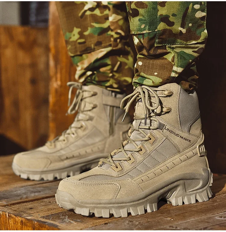 Men Women Tactical Boots Waterproof Breathable Combat Camping Outdoor Army Shoes Rapid Response Lightweight Ankle Boots