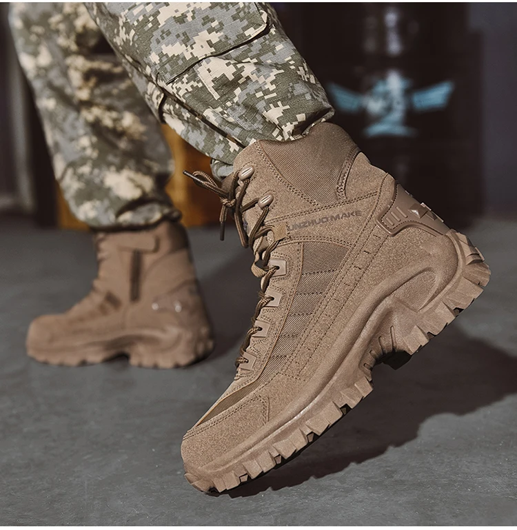 Men Women Tactical Boots Waterproof Breathable Combat Camping Outdoor Army Shoes Rapid Response Lightweight Ankle Boots