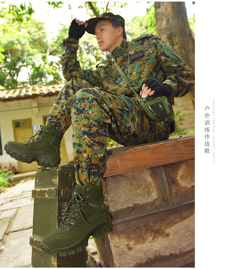 Men Women Tactical Boots Waterproof Breathable Combat Camping Outdoor Army Shoes Rapid Response Lightweight Ankle Boots