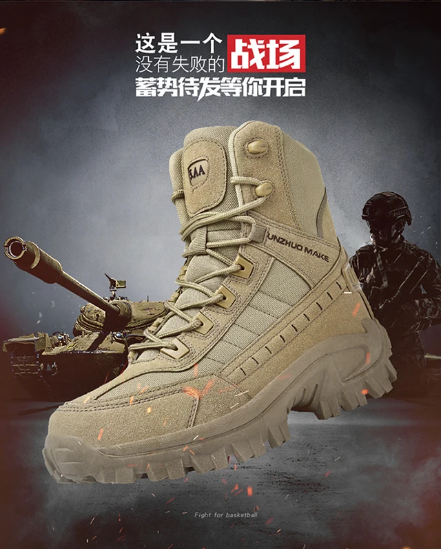 Men Women Tactical Boots Waterproof Breathable Combat Camping Outdoor Army Shoes Rapid Response Lightweight Ankle Boots