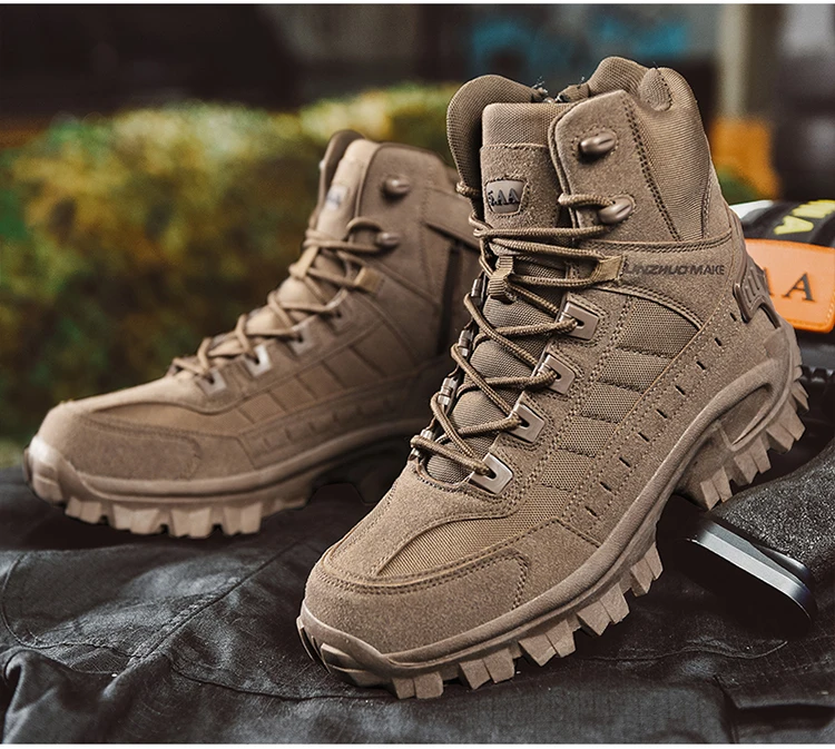 Men Women Tactical Boots Waterproof Breathable Combat Camping Outdoor Army Shoes Rapid Response Lightweight Ankle Boots