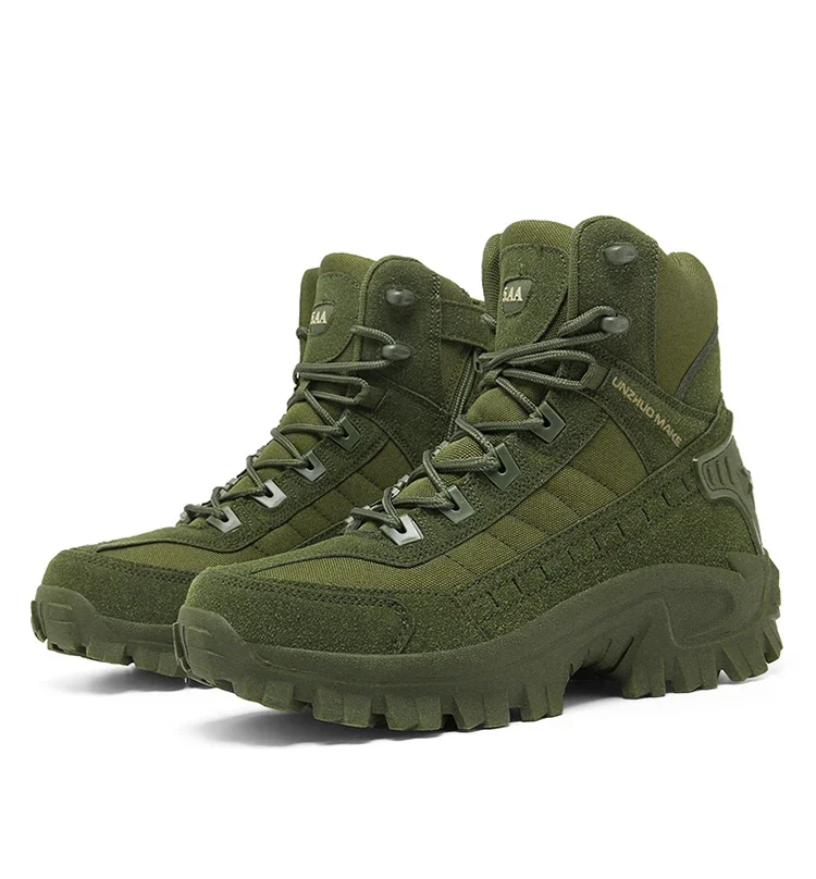Men Women Tactical Boots Waterproof Breathable Combat Camping Outdoor Army Shoes Rapid Response Lightweight Ankle Boots