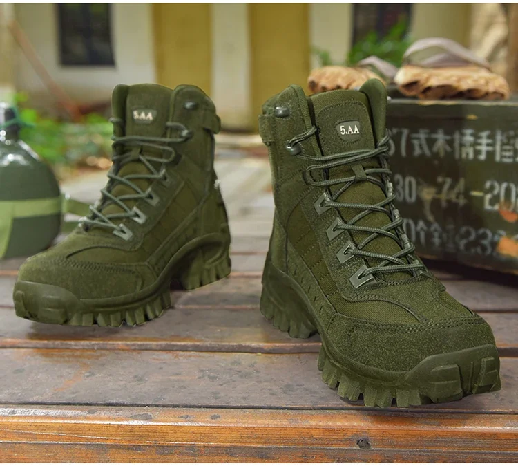 Men Women Tactical Boots Waterproof Breathable Combat Camping Outdoor Army Shoes Rapid Response Lightweight Ankle Boots