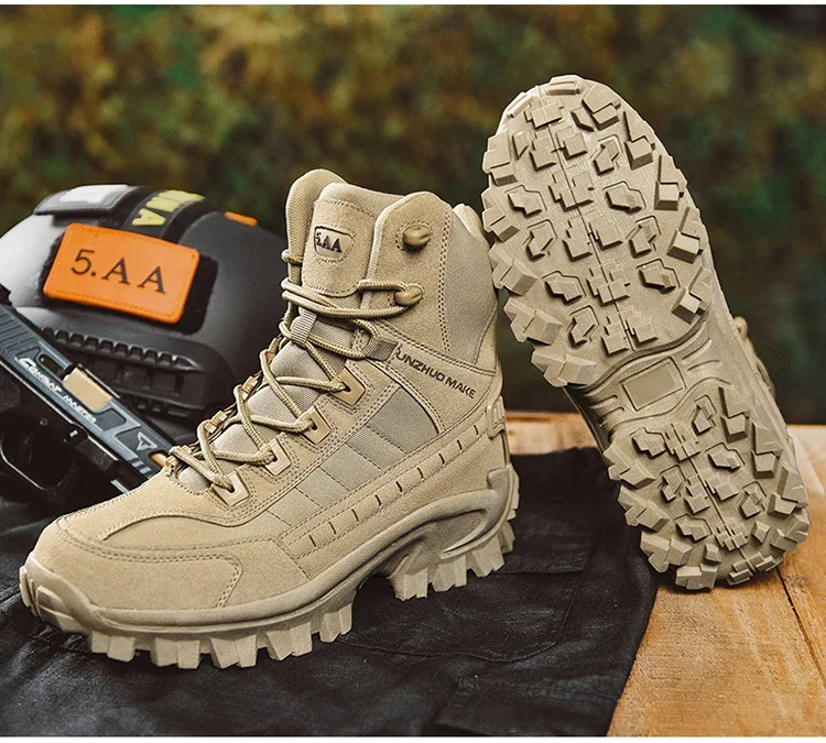 Men Women Tactical Boots Waterproof Breathable Combat Camping Outdoor Army Shoes Rapid Response Lightweight Ankle Boots