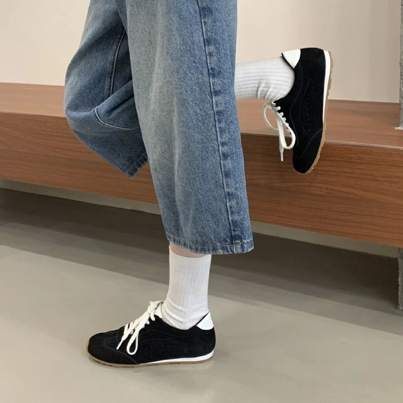AIYUQI 2026 New Women's Sneakers Shoe Flat Non-slip German Training Shoes Women Plus Size Casual Comfort Spring Girl Shoes