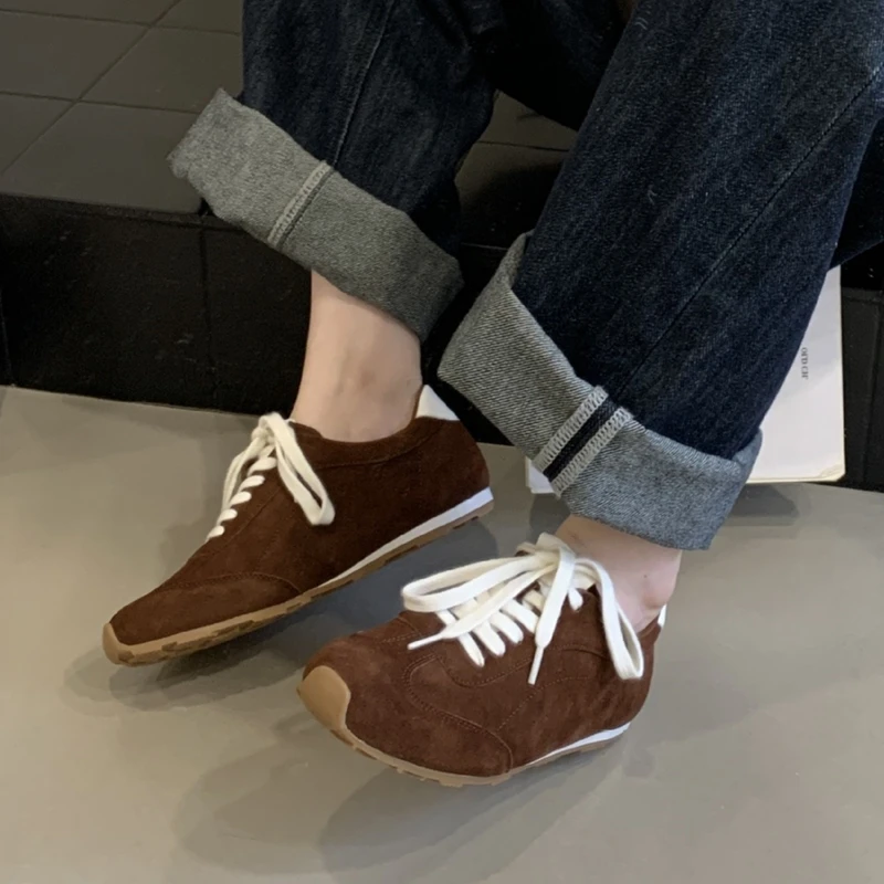 AIYUQI 2026 New Women's Sneakers Shoe Flat Non-slip German Training Shoes Women Plus Size Casual Comfort Spring Girl Shoes