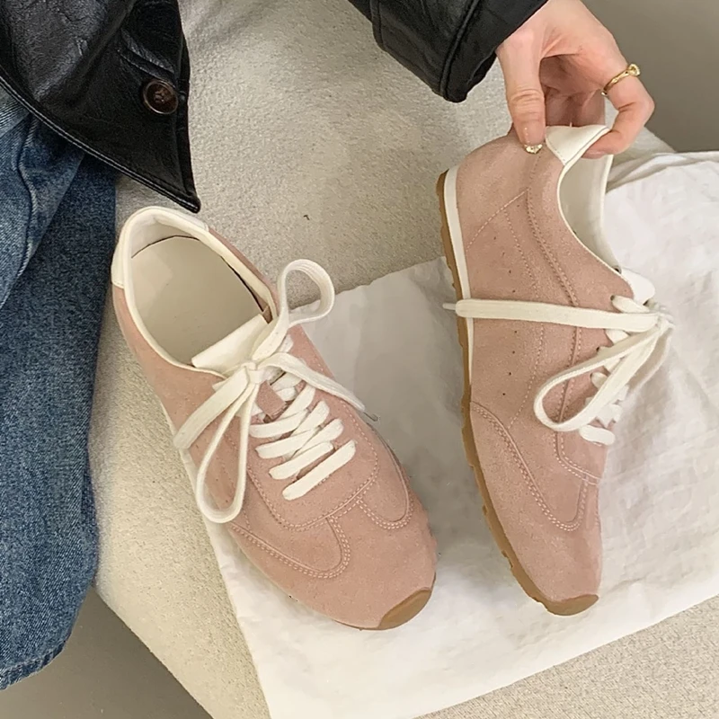 AIYUQI 2026 New Women's Sneakers Shoe Flat Non-slip German Training Shoes Women Plus Size Casual Comfort Spring Girl Shoes