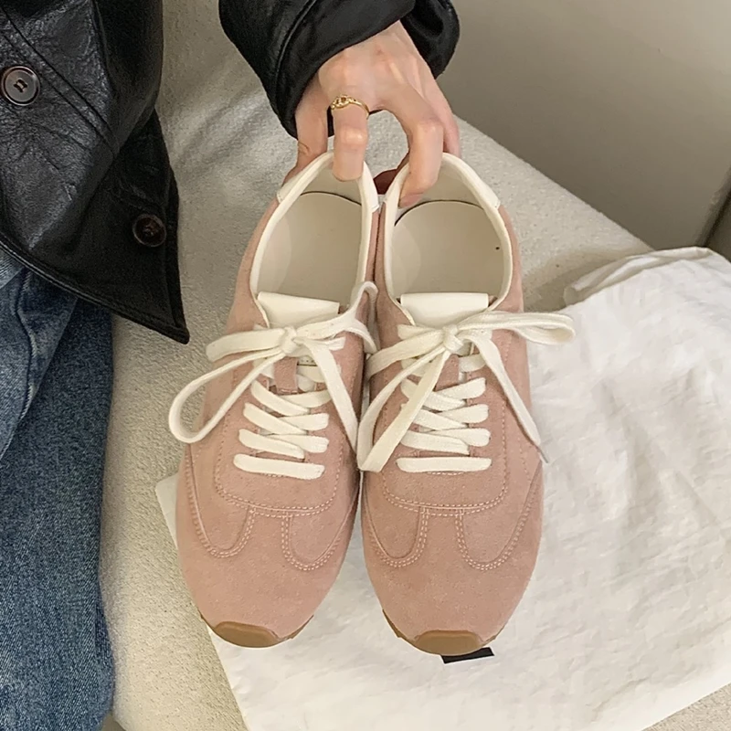 AIYUQI 2026 New Women's Sneakers Shoe Flat Non-slip German Training Shoes Women Plus Size Casual Comfort Spring Girl Shoes
