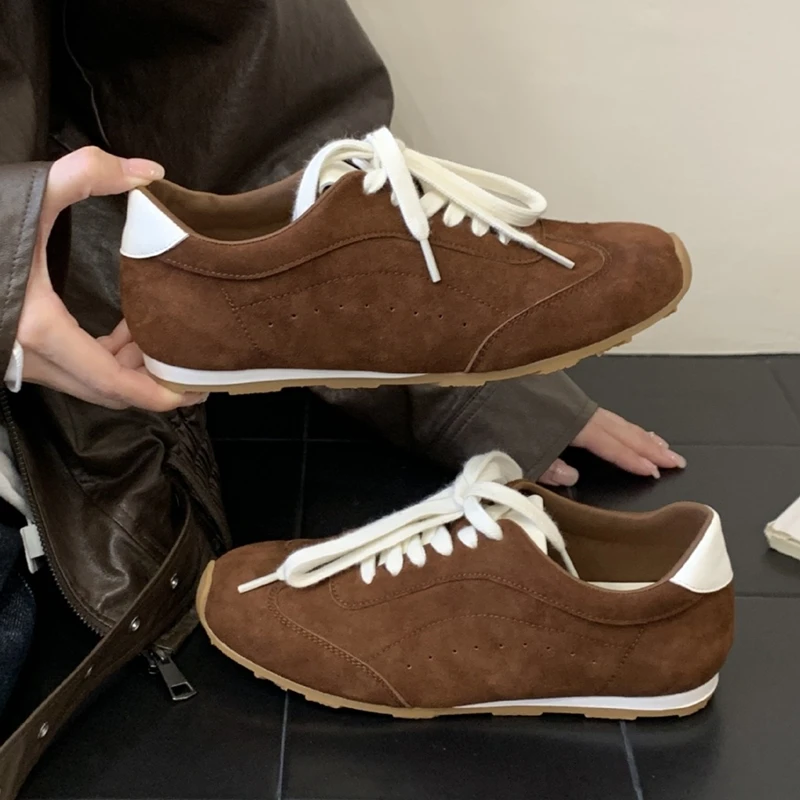 AIYUQI 2026 New Women's Sneakers Shoe Flat Non-slip German Training Shoes Women Plus Size Casual Comfort Spring Girl Shoes