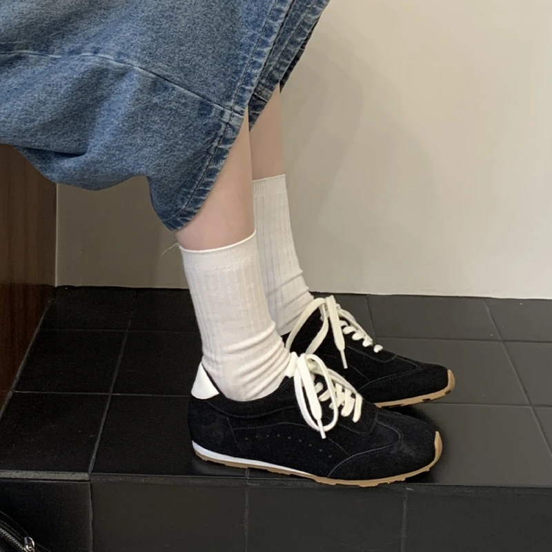 AIYUQI 2026 New Women's Sneakers Shoe Flat Non-slip German Training Shoes Women Plus Size Casual Comfort Spring Girl Shoes