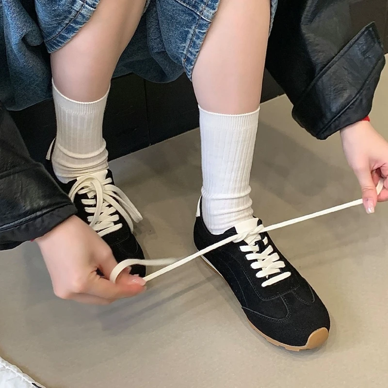 AIYUQI 2026 New Women's Sneakers Shoe Flat Non-slip German Training Shoes Women Plus Size Casual Comfort Spring Girl Shoes