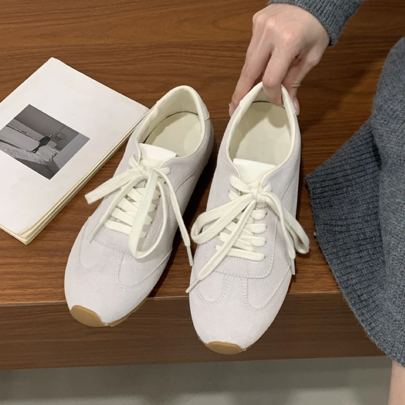 AIYUQI 2026 New Women's Sneakers Shoe Flat Non-slip German Training Shoes Women Plus Size Casual Comfort Spring Girl Shoes