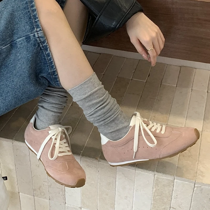 AIYUQI 2026 New Women's Sneakers Shoe Flat Non-slip German Training Shoes Women Plus Size Casual Comfort Spring Girl Shoes