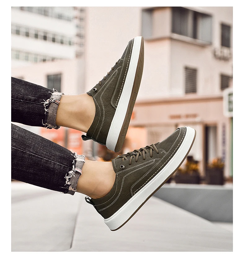 Brand Men's Genuine Leather Shoes, Comfortable Soft-soled Insoles, Men's Casual Oxford Shoes, Outdoor Sports Shoes
