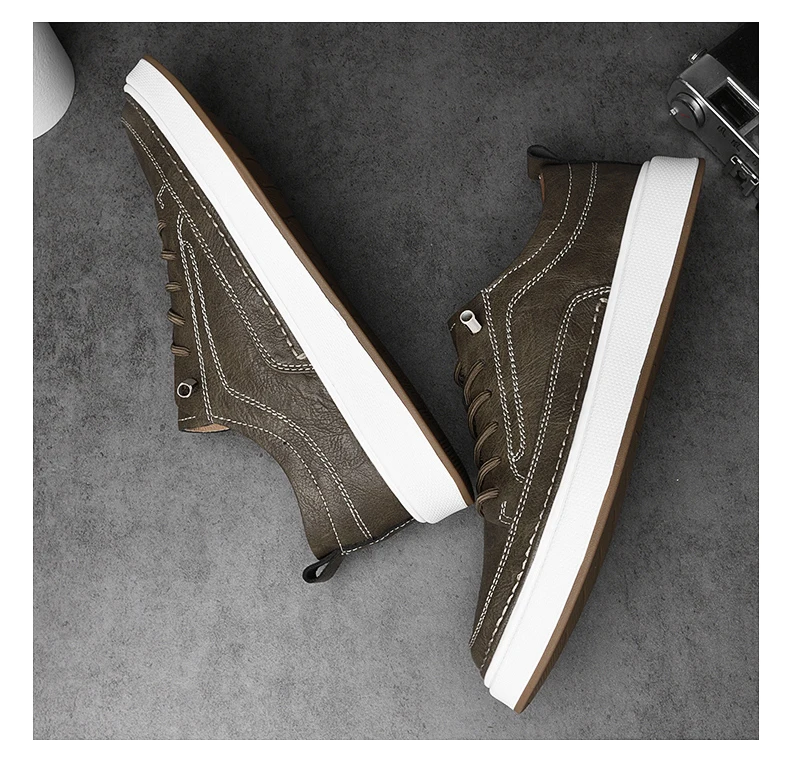 Brand Men's Genuine Leather Shoes, Comfortable Soft-soled Insoles, Men's Casual Oxford Shoes, Outdoor Sports Shoes