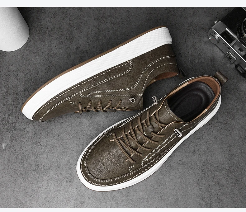 Brand Men's Genuine Leather Shoes, Comfortable Soft-soled Insoles, Men's Casual Oxford Shoes, Outdoor Sports Shoes