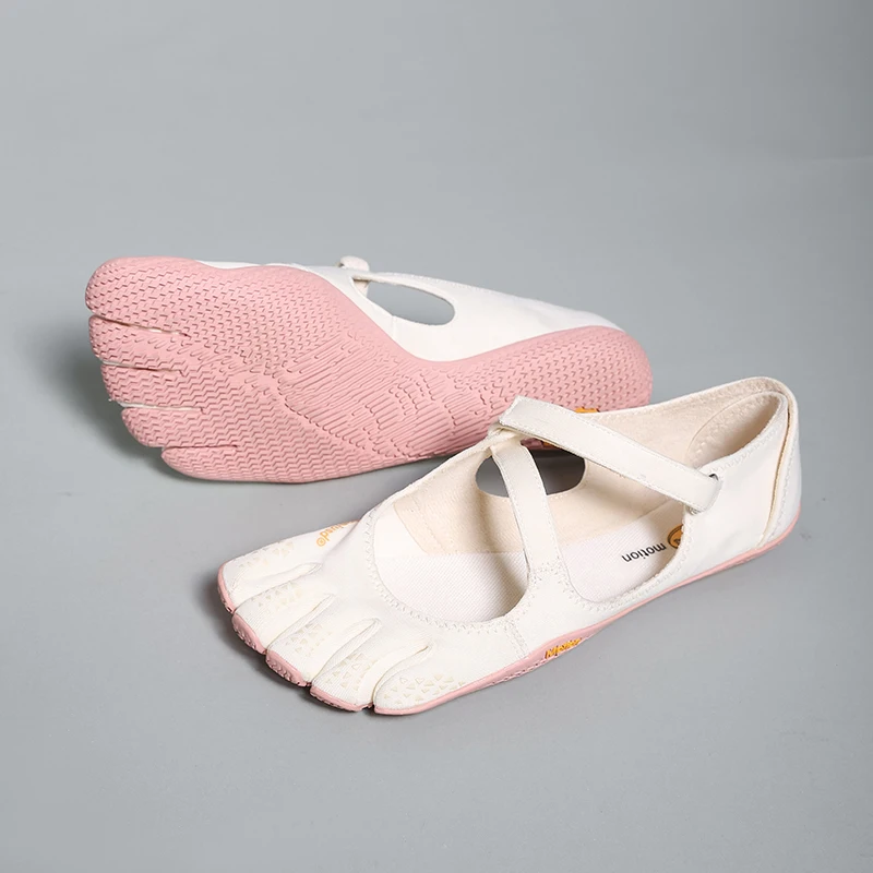 Women Five Finger Yoga Shoes Non-Slip Barefoot Training Sneakers Elastic Cross-Strap Pilates Flats Breathable Fitness Gym Dance