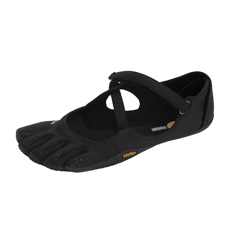 Women Five Finger Yoga Shoes Non-Slip Barefoot Training Sneakers Elastic Cross-Strap Pilates Flats Breathable Fitness Gym Dance