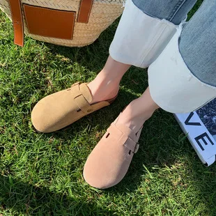 Retro British-style loafers with tassels, chunky heels, thick soles, and height-increasing features for women