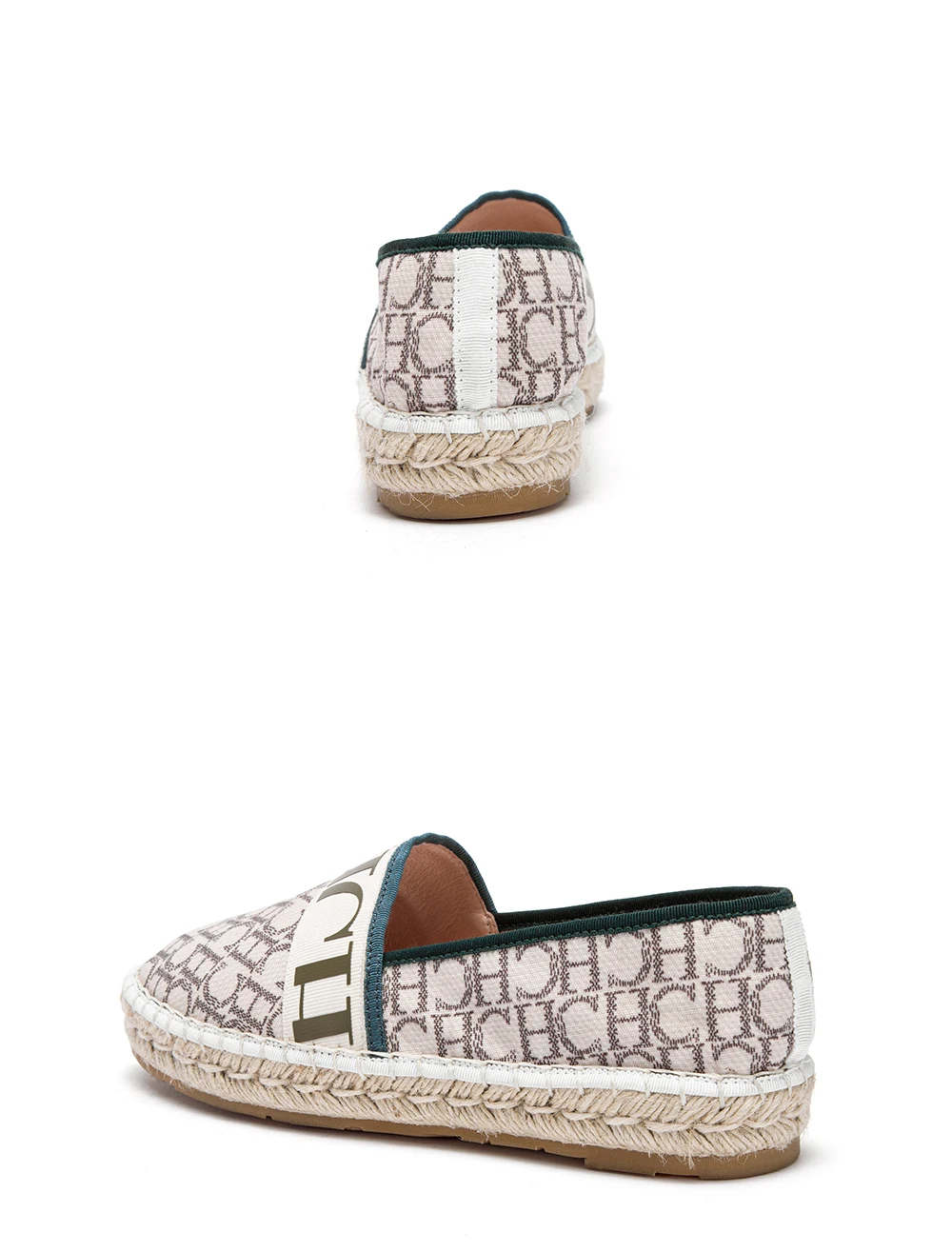 Loafers Summer Women's Casual Shoes Flat Cloth Shoes Hemp Rope Weaving Beach Shoes Lace Girl CHHC