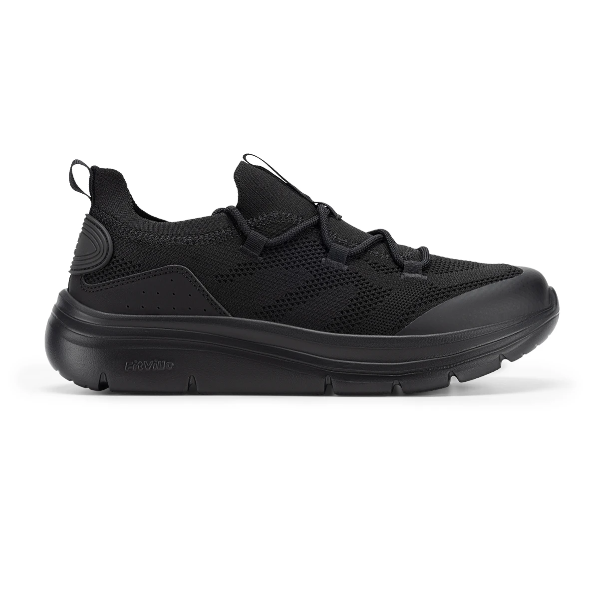 Fittington Wide Toe Walking Shoes Breathable Casual Running Shoes for Men Trainer Jogging Footwear Arch Support Foot Pain Relief