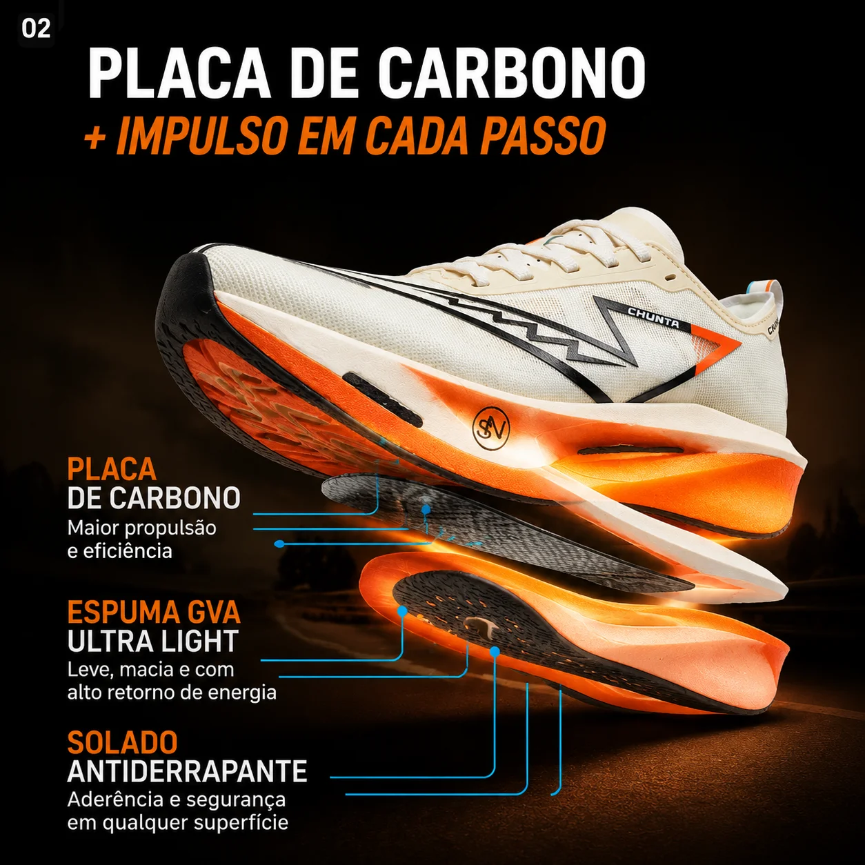Men Running Shoes Marathon Carbon Board Speciality Sports Breathable Lightweight Women's Comfortable Athletic Chunta Sneakers