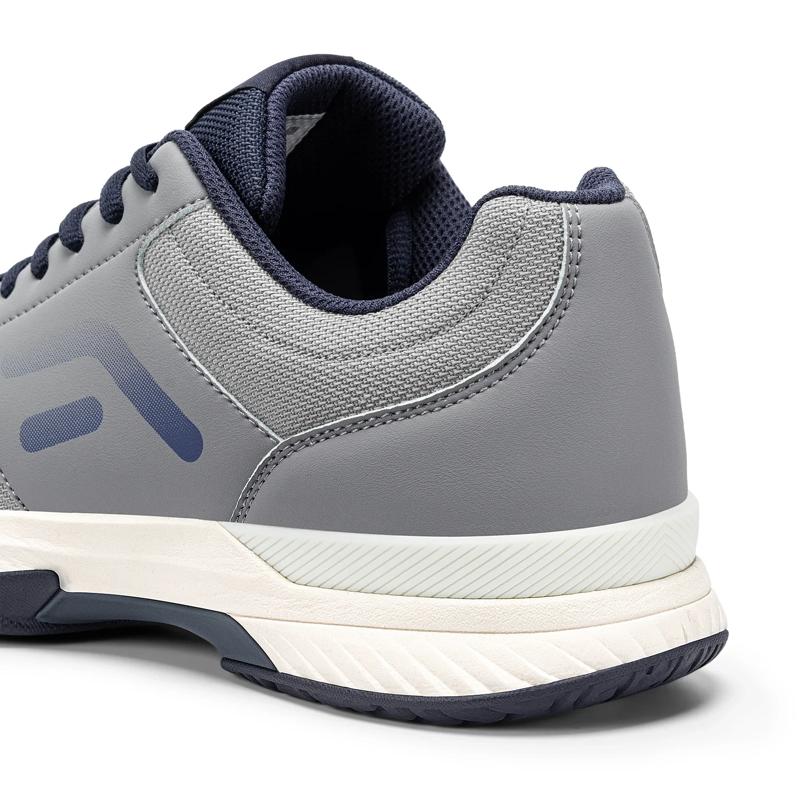 FitVille Men'S Extra Wide Pickleball & Table Tennis Shoes, Comfort Cushioned Hard Court Casual Sneakers Suitable For Baseball