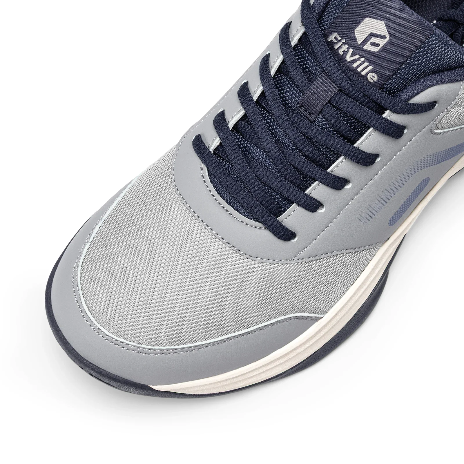 FitVille Men'S Extra Wide Pickleball & Table Tennis Shoes, Comfort Cushioned Hard Court Casual Sneakers Suitable For Baseball