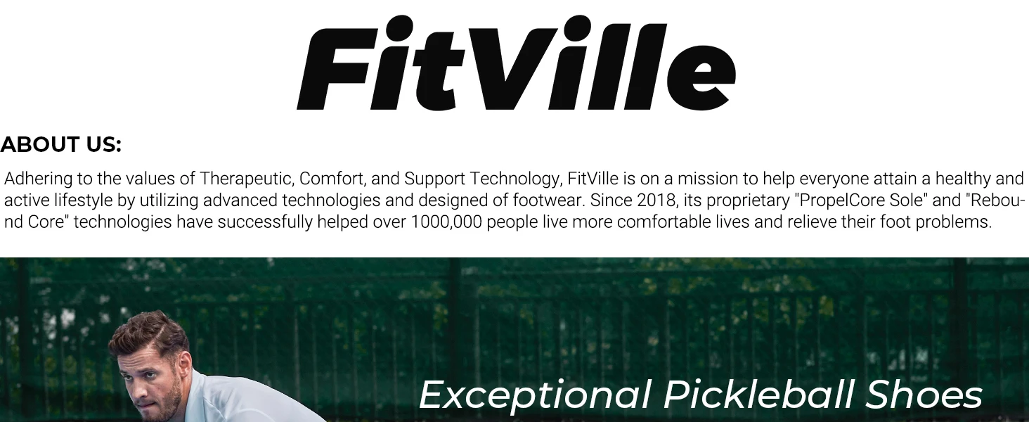 FitVille Men'S Extra Wide Pickleball & Table Tennis Shoes, Comfort Cushioned Hard Court Casual Sneakers Suitable For Baseball