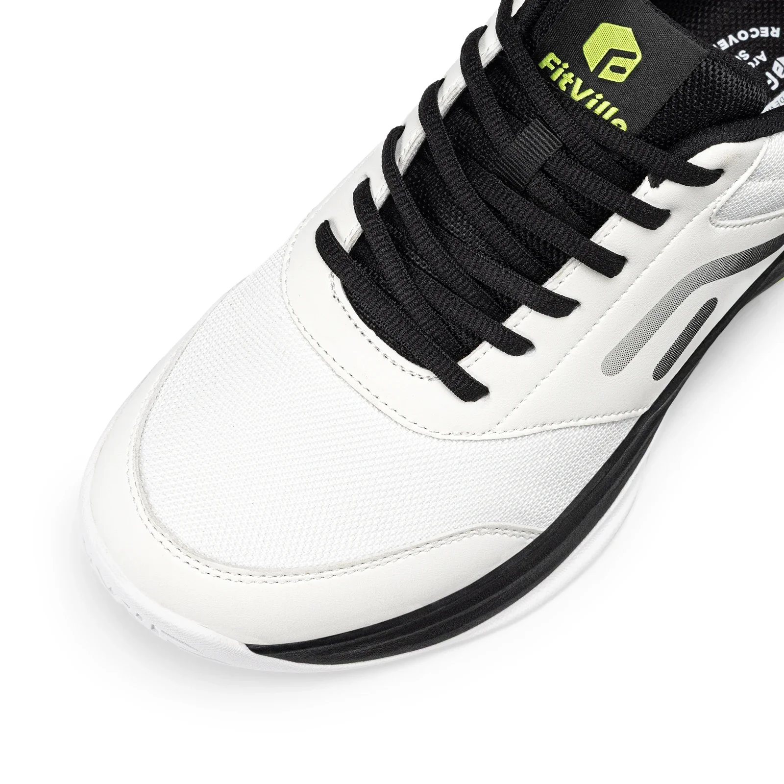 FitVille Men'S Extra Wide Pickleball & Table Tennis Shoes, Comfort Cushioned Hard Court Casual Sneakers Suitable For Baseball
