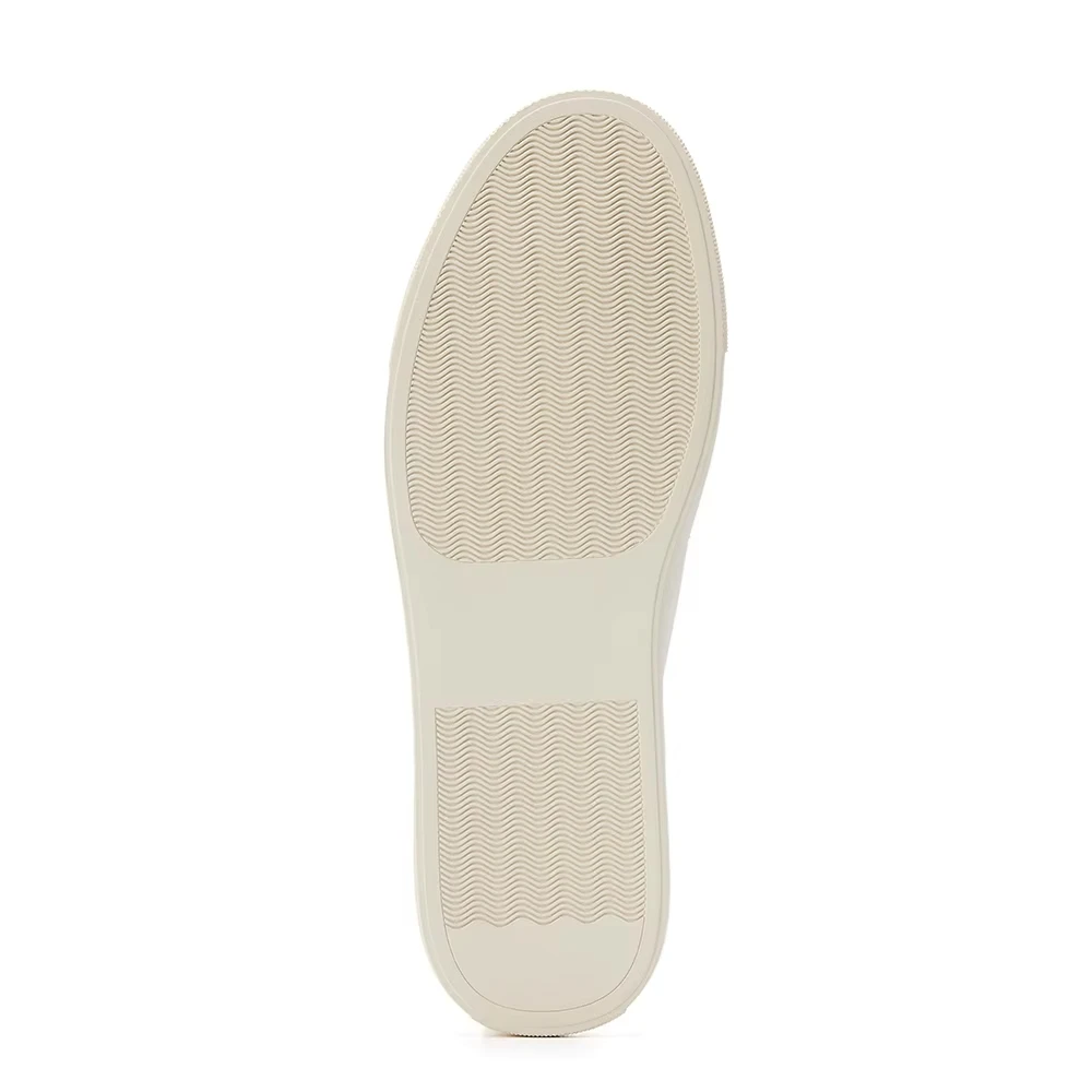 Walking Skateboarding Style Genuine Cow Leather Men's Loafer Shoes White Durable Pure Leather Casual Elegant Shoes