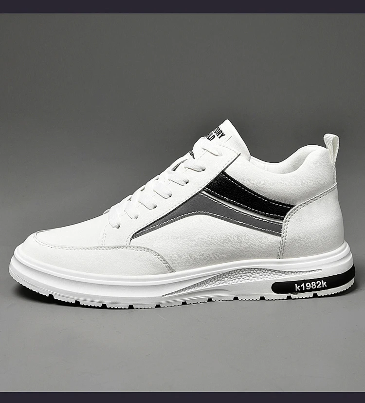 Elevator Shoes Men Heightening Shoes Genuine Leather Height Increase 6-8-10cm Lifting Man Height Increasing Mens Casual Sneakers