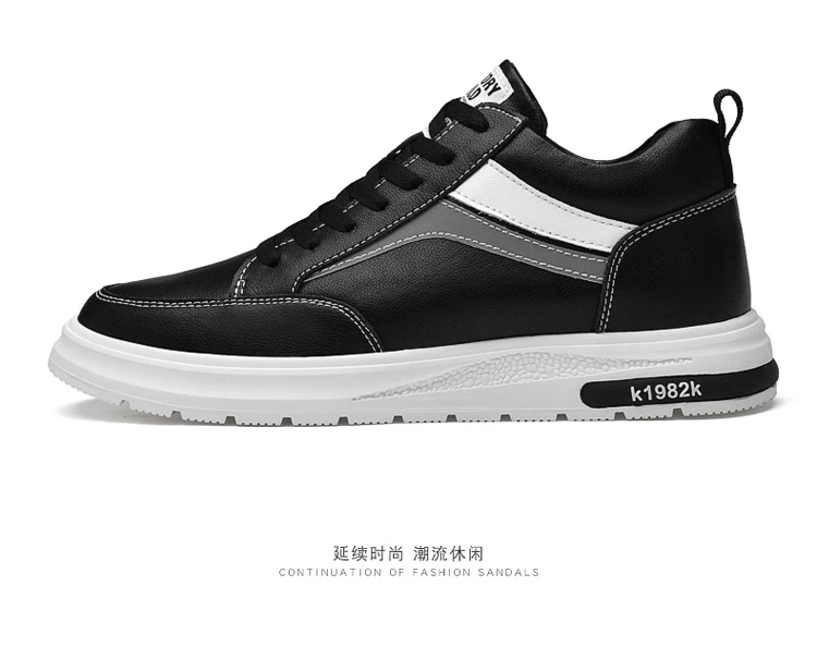 Elevator Shoes Men Heightening Shoes Genuine Leather Height Increase 6-8-10cm Lifting Man Height Increasing Mens Casual Sneakers