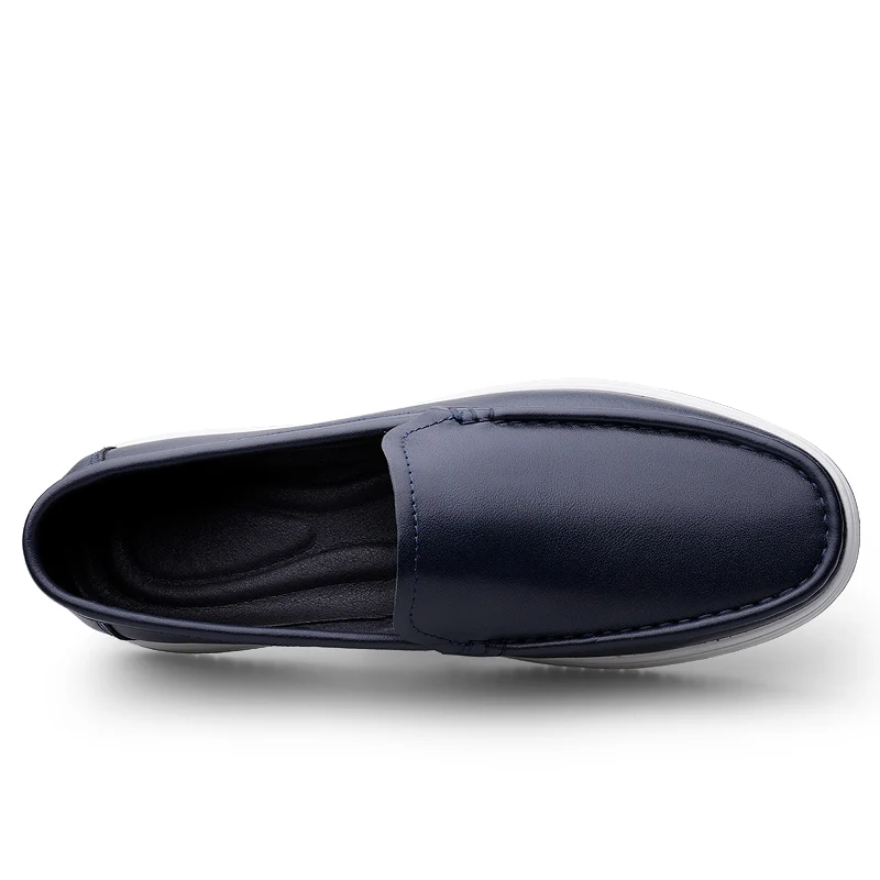 High Quality Genuine Leather Shoes Massage Soles Office Commuting Men's Business Shoes Interview Versatile Men's Driving Shoes