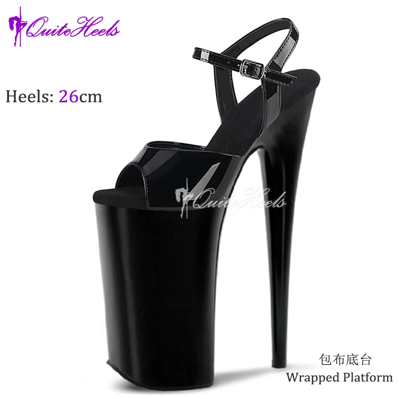 Sexy 26cm High Heels Sandals Stripper Heels Strip Pole Dance Shoes New Peep Toe Party Models Stage Show Shoes