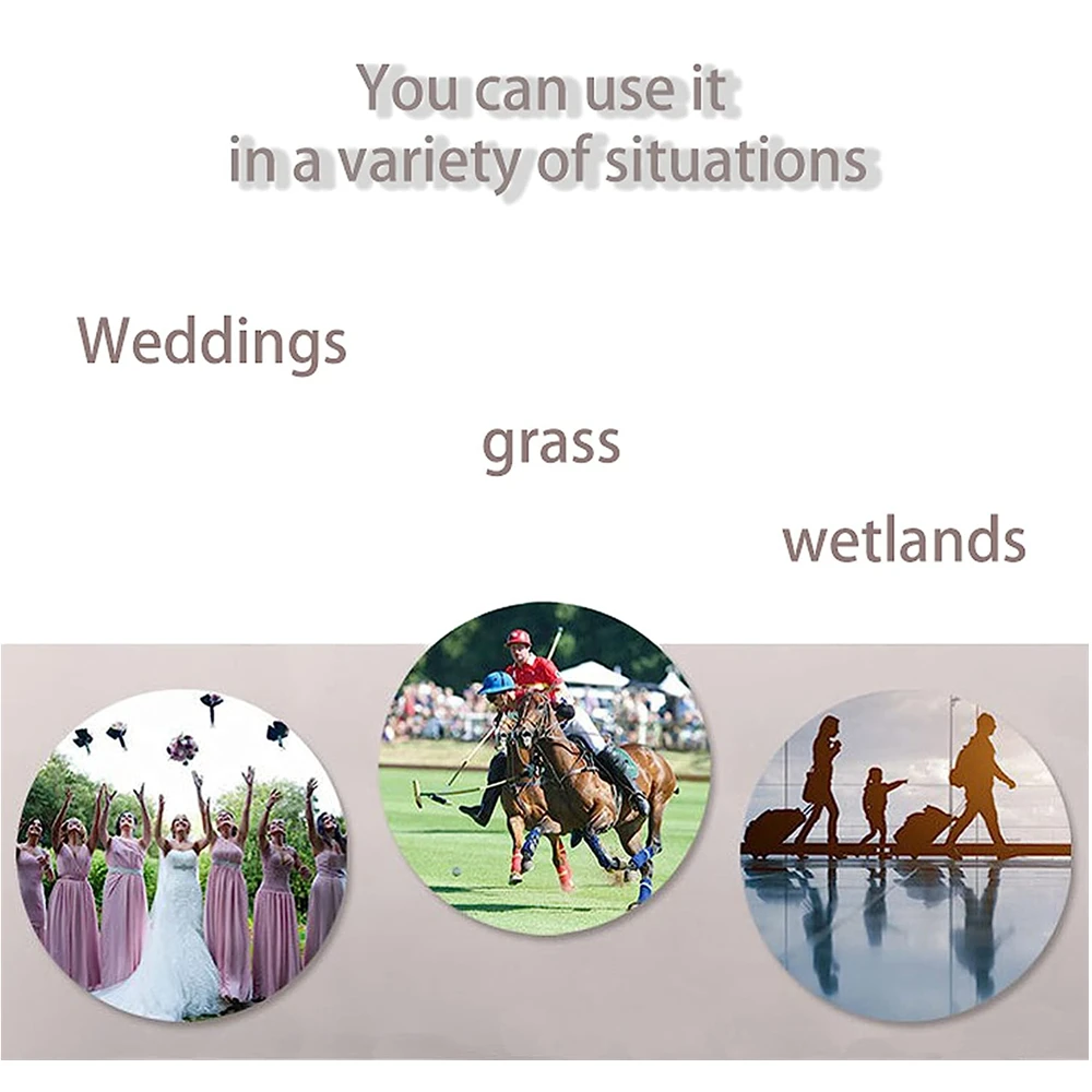 100 Pairs Heel Stopper Heel Repair Caps Covers for Outdoor Wedding Party Favor Heel Protectors Stop Sinking at Grass and Cracks