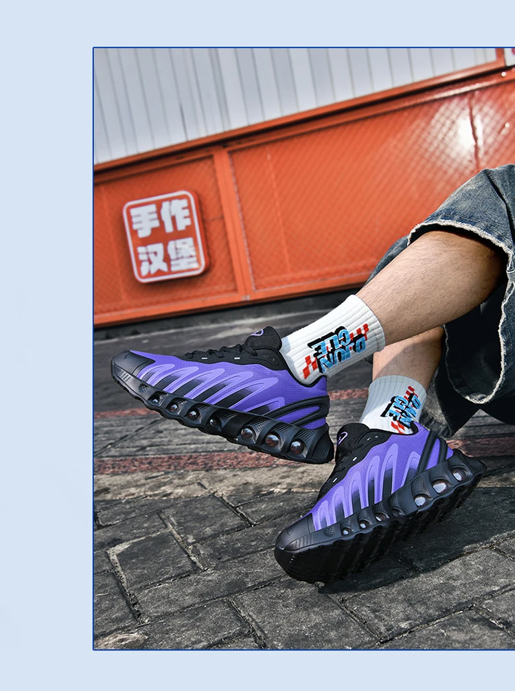 Men's Running Shoes Professional Training Lightweigt Sneakers 2025 Summer Outdoor Non-Slip Shock Absorbing Sports Tennis Shoes