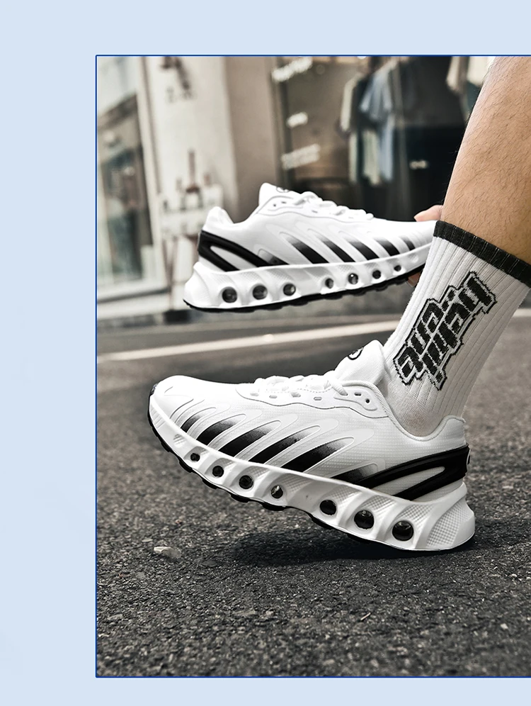 Men's Running Shoes Professional Training Lightweigt Sneakers 2025 Summer Outdoor Non-Slip Shock Absorbing Sports Tennis Shoes
