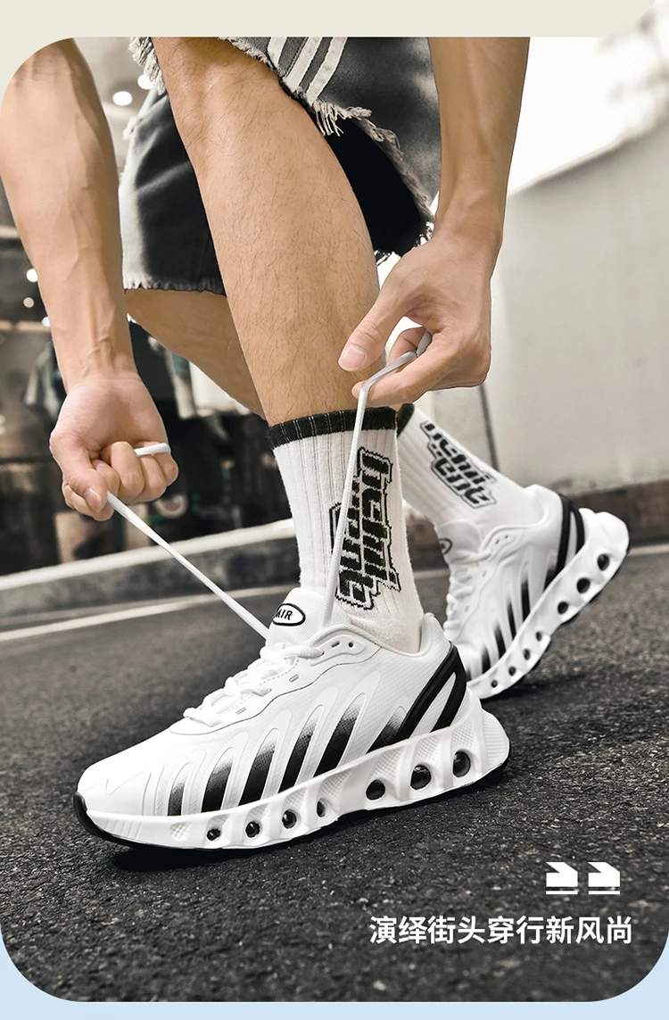 Men's Running Shoes Professional Training Lightweigt Sneakers 2025 Summer Outdoor Non-Slip Shock Absorbing Sports Tennis Shoes