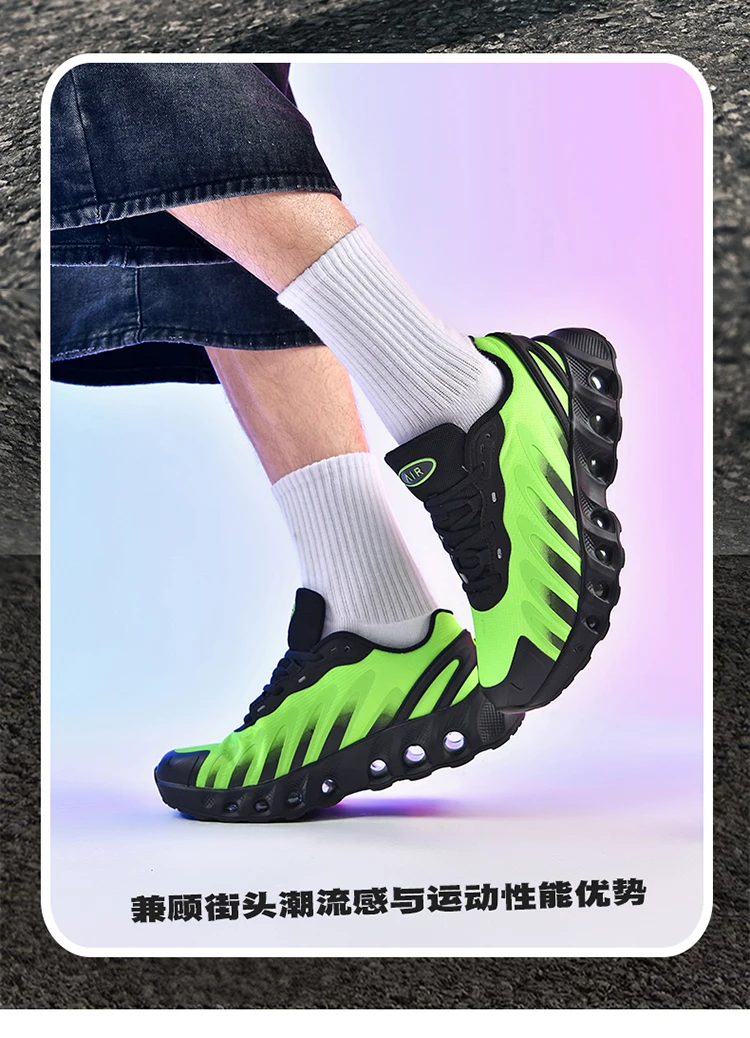 Men's Running Shoes Professional Training Lightweigt Sneakers 2025 Summer Outdoor Non-Slip Shock Absorbing Sports Tennis Shoes