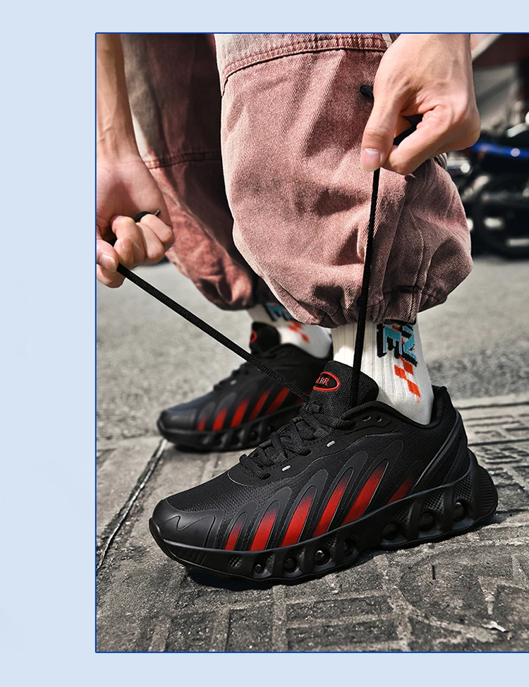 Men's Running Shoes Professional Training Lightweigt Sneakers 2025 Summer Outdoor Non-Slip Shock Absorbing Sports Tennis Shoes