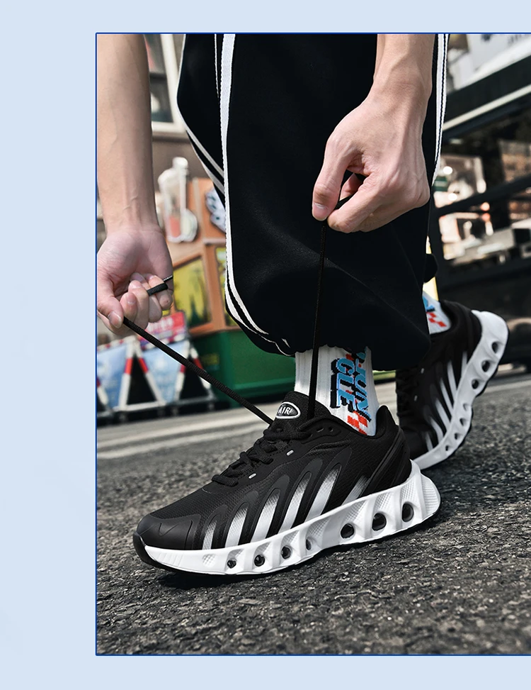 Men's Running Shoes Professional Training Lightweigt Sneakers 2025 Summer Outdoor Non-Slip Shock Absorbing Sports Tennis Shoes